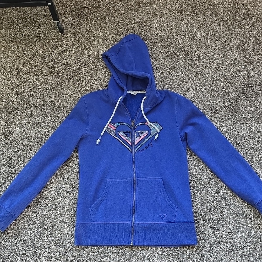 Roxy Vibrant Blue Fleece Hoodie